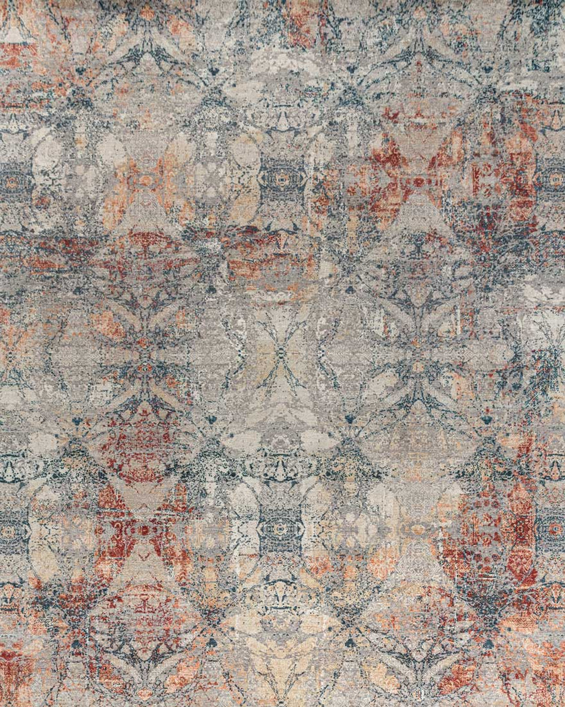 Luxury - Eternal Grey Multi Woolen Hand Knotted Premium Carpet