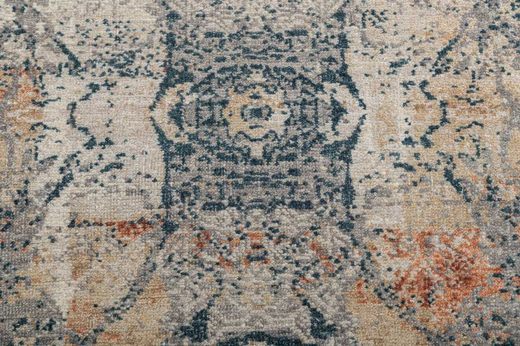 Luxury - Eternal Grey Multi Woolen Hand Knotted Premium Carpet