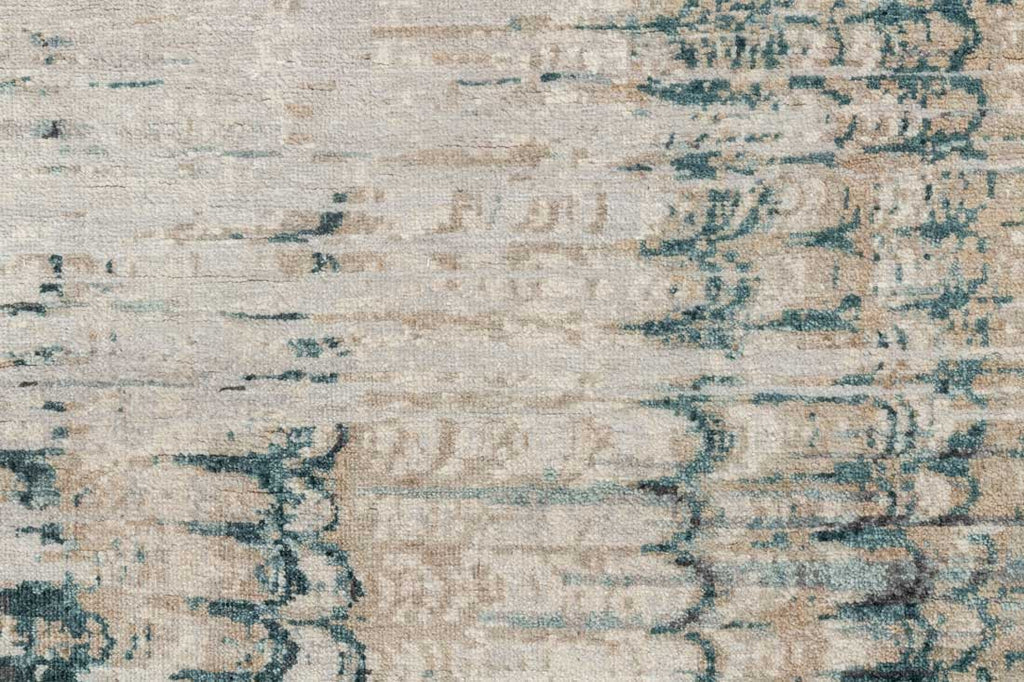 Luxury - Eternal Grey Blue Woolen Hand Knotted Premium Carpet