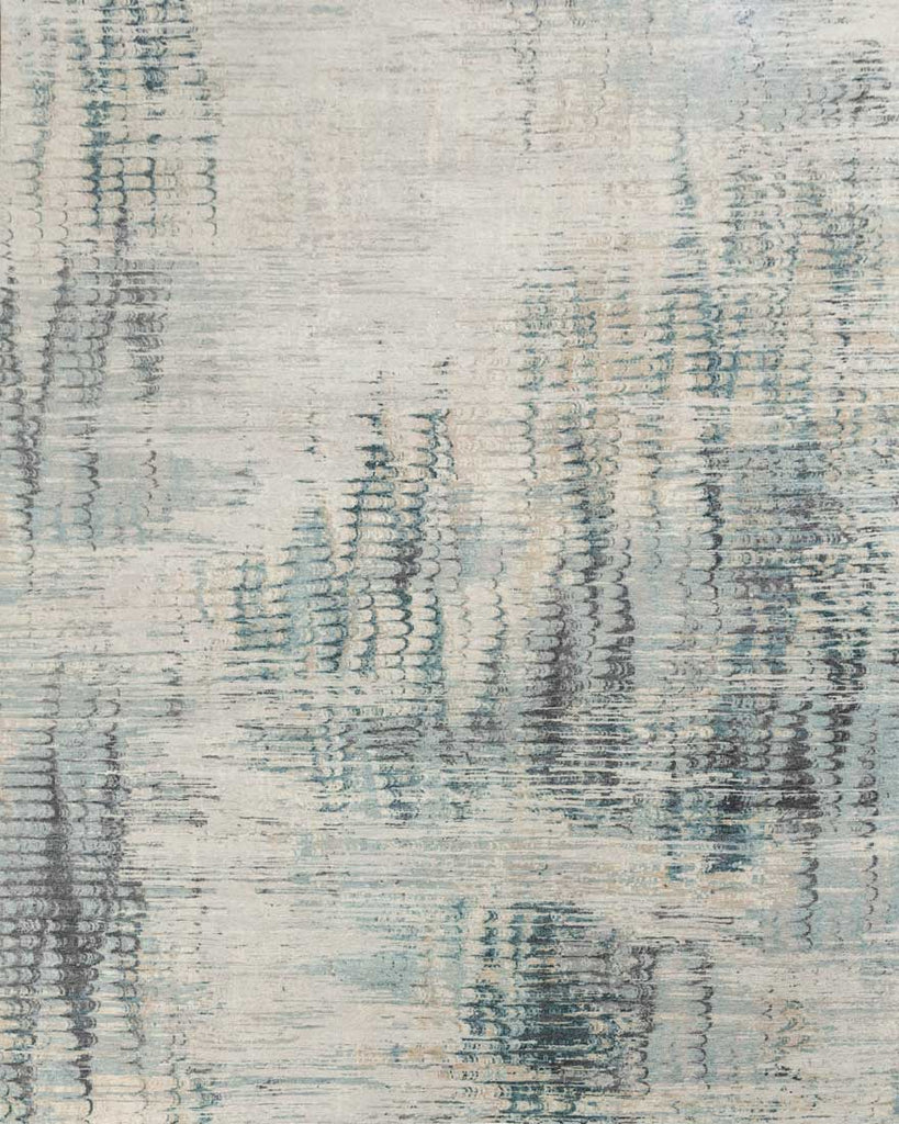 Luxury - Eternal Grey Blue Woolen Hand Knotted Premium Carpet