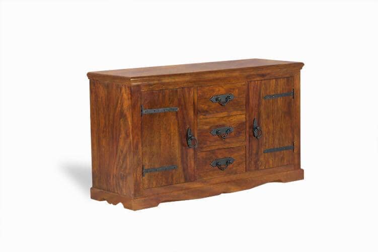 Solid Wood Jaipur Sideboard Honey