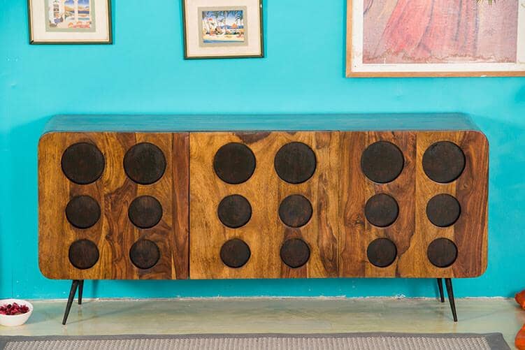 Buy Solid Wood Clarion TV Unit Online New TV Unit Furniture Latest