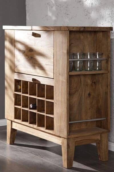 Sheesham Solid Wood Durban Bar