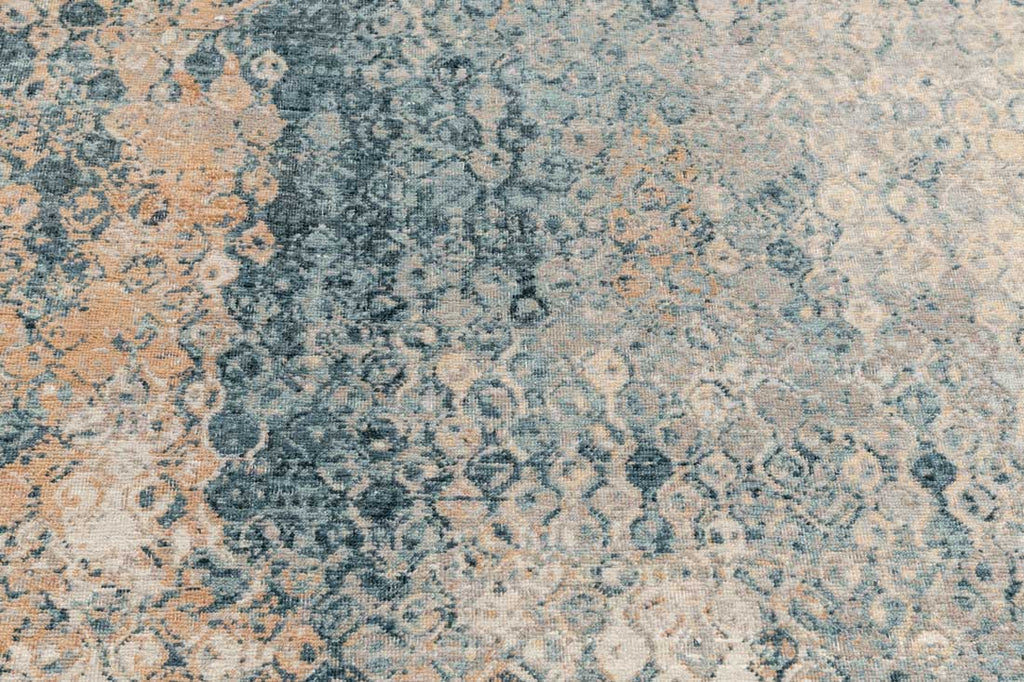 Luxury - Eternal Grey Blue Woolen Hand Knotted Premium Carpet