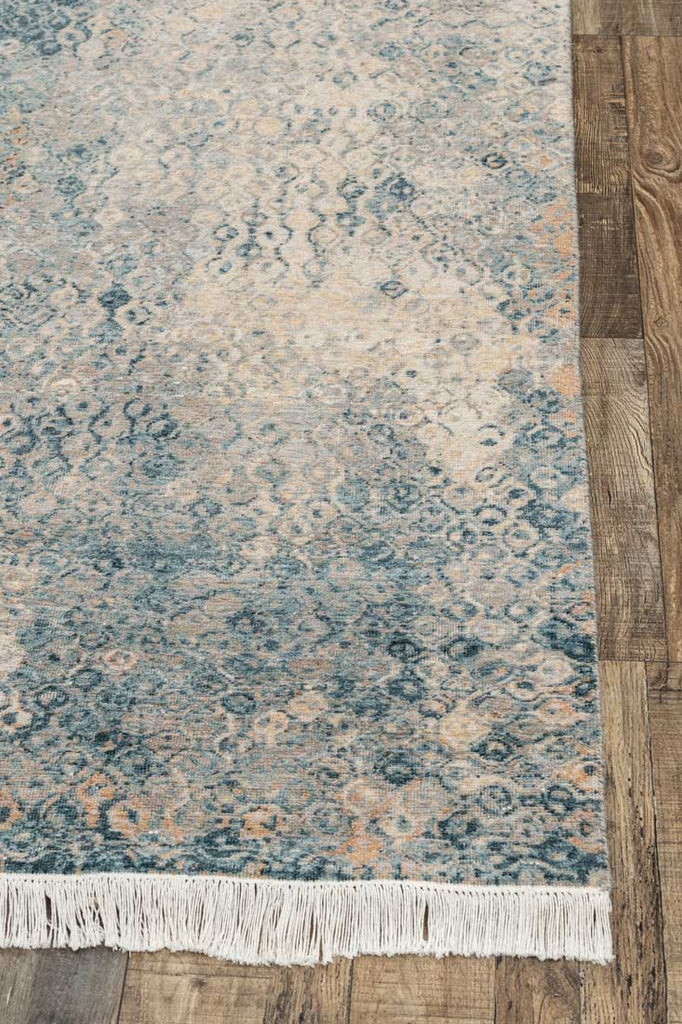 Luxury - Eternal Grey Blue Woolen Hand Knotted Premium Carpet