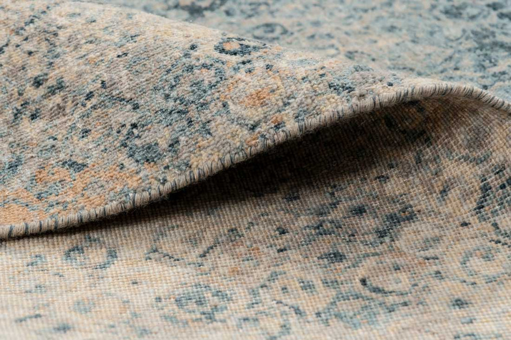 Luxury - Eternal Grey Blue Woolen Hand Knotted Premium Carpet