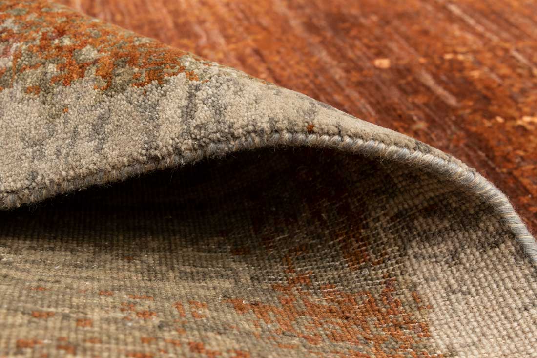 Rust Camel Rug Buy Luxury Pristine Camel Rust Wool & Silk Hand Knotted Premium Carpet ...