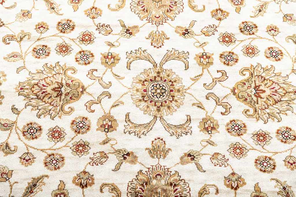 Luxury - Kashmere Trunk Beige Camel Silk Hand Knotted Premium Carpet