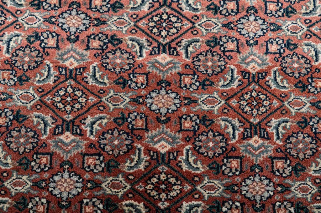 Luxury - Echo Pink Ivory Woolen Hand Knotted Premium Carpet