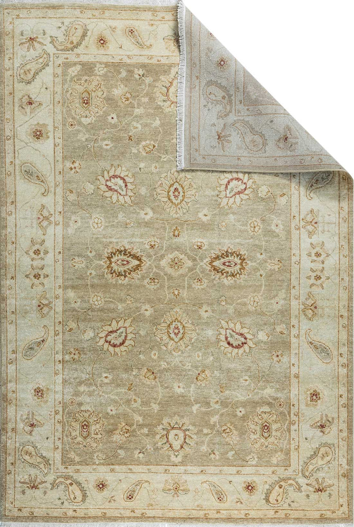 Luxury - Hudson Camel Ivory New Neland Wool Hand Knotted Premium Carpet