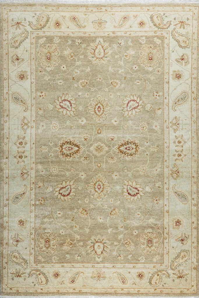 Luxury - Hudson Camel Ivory New Neland Wool Hand Knotted Premium Carpet