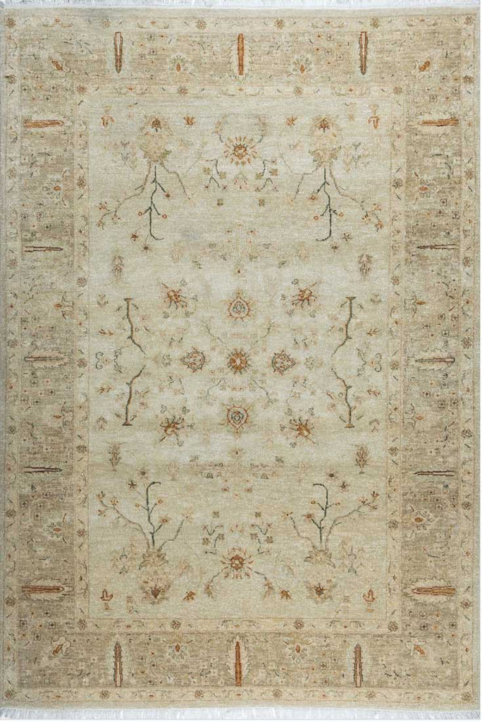 Luxury - Caldera Ivory Camel New Zealand Wool Hand Knotted Premium Carpet