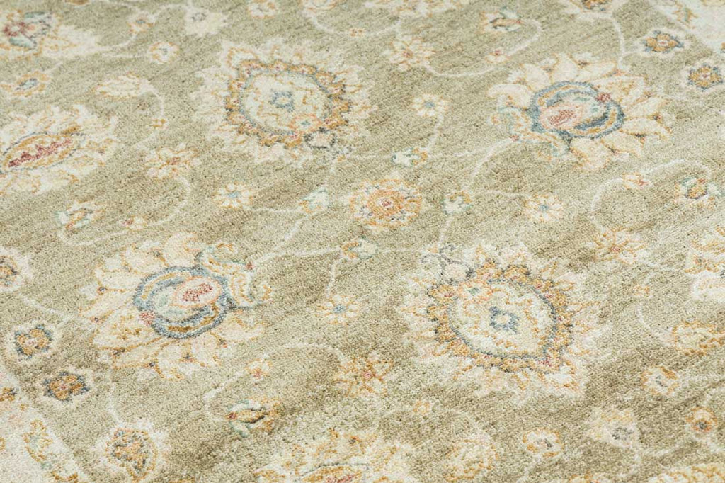 Luxury - Boulder Ivory Beige New Zealand Wool Hand Knotted Premium Carpet