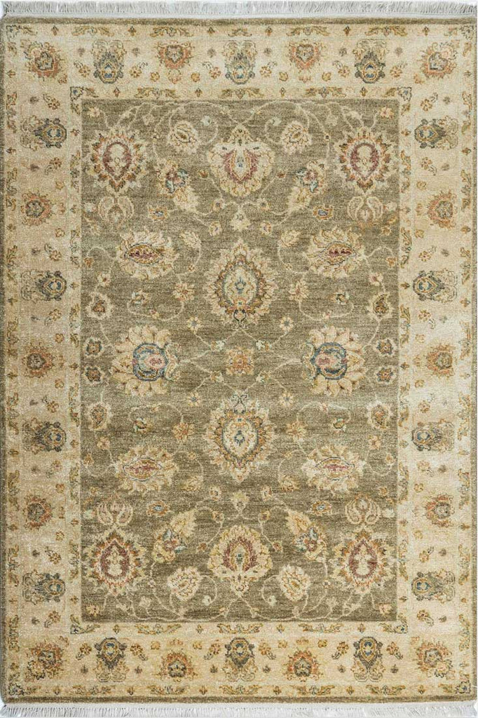 Luxury - Boulder Ivory Beige New Zealand Wool Hand Knotted Premium Carpet