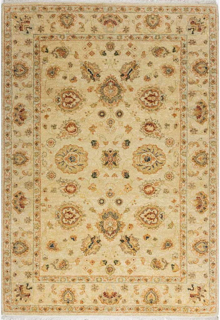 Luxury - Lacquer Ivory New Zealand Wool Hand Knotted Premium Carpet