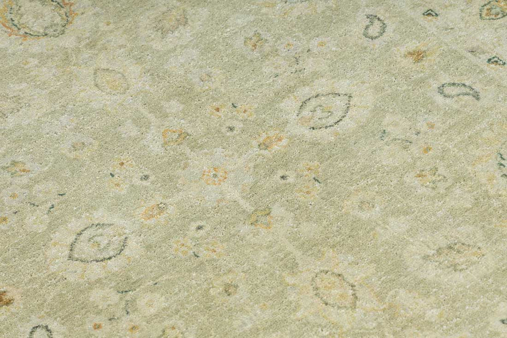Luxury - Alpaca Camel Ivory New Zealand Wool Hand Knotted Premium Carpet