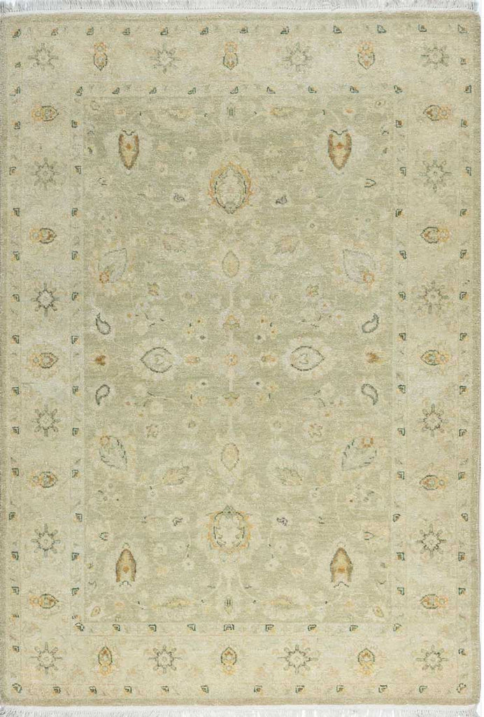 Luxury - Alpaca Camel Ivory New Zealand Wool Hand Knotted Premium Carpet
