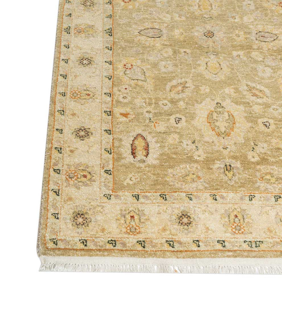 Luxury - Sono Ivory Beige New Zealand Wool Hand Knotted Premium Carpet