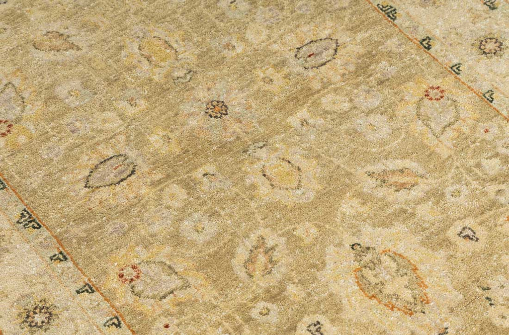 Luxury - Sono Ivory Beige New Zealand Wool Hand Knotted Premium Carpet
