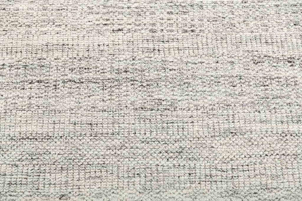 Grass Light Grey 100% Wool Hand Knotted Carpet