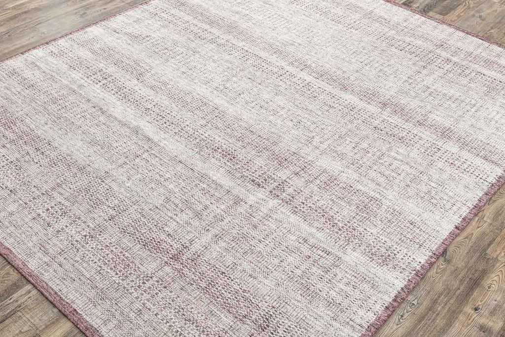 Grass Purple Pink 100% Wool Hand Knotted Carpet