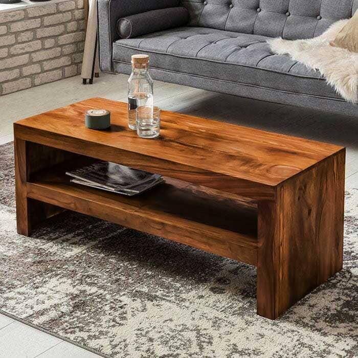 Solid Wood Durban Coffee Table Honey