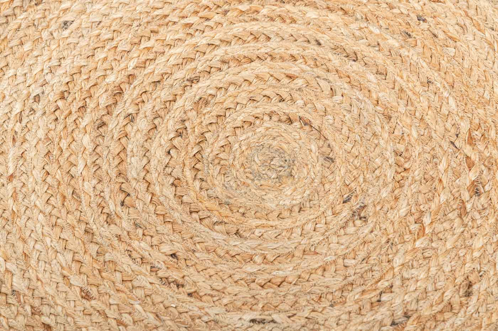 Jute Natural 100% Jute Braided Rug
