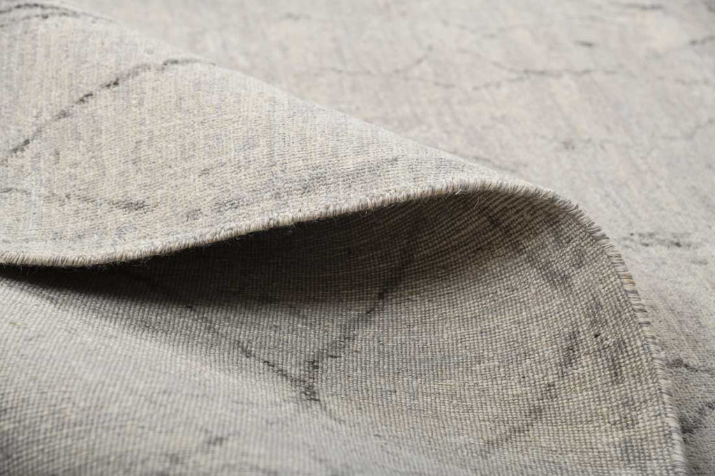 Luxury - Eternal Beige Charcoal Woolen Hand Knotted Premium Carpet