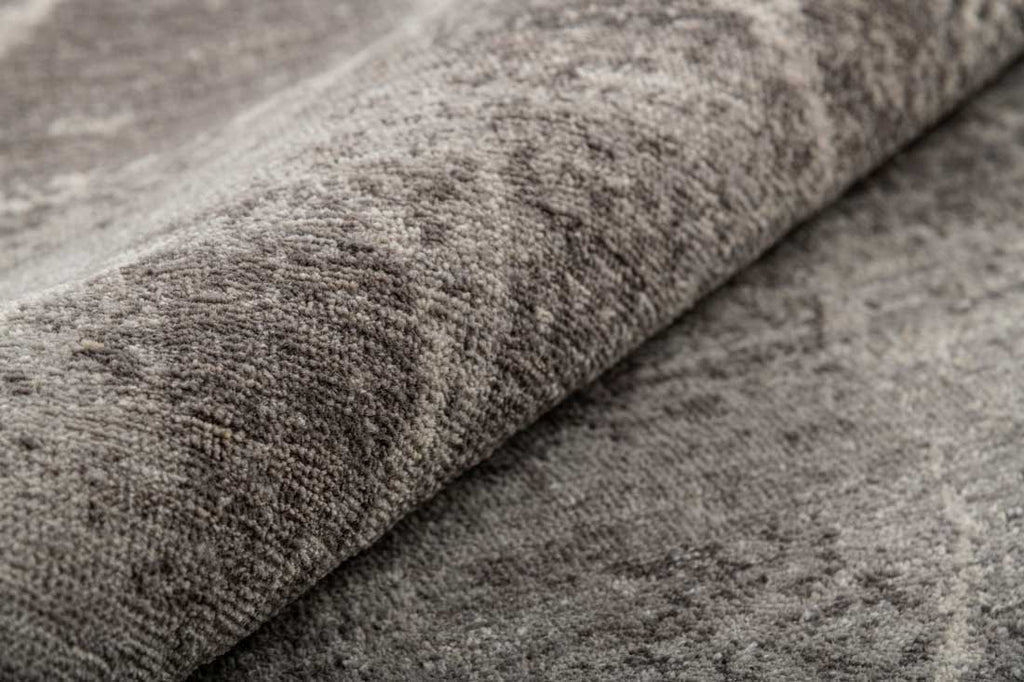 Luxury - Eternal Brown Charcoal Woolen Hand Knotted Premium Carpet