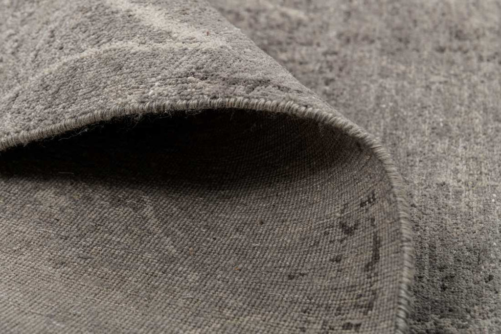 Luxury - Eternal Brown Charcoal Woolen Hand Knotted Premium Carpet