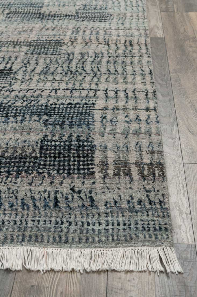 Luxury - Eternal Grey Charcoal Woolen Hand Knotted Premium Carpet