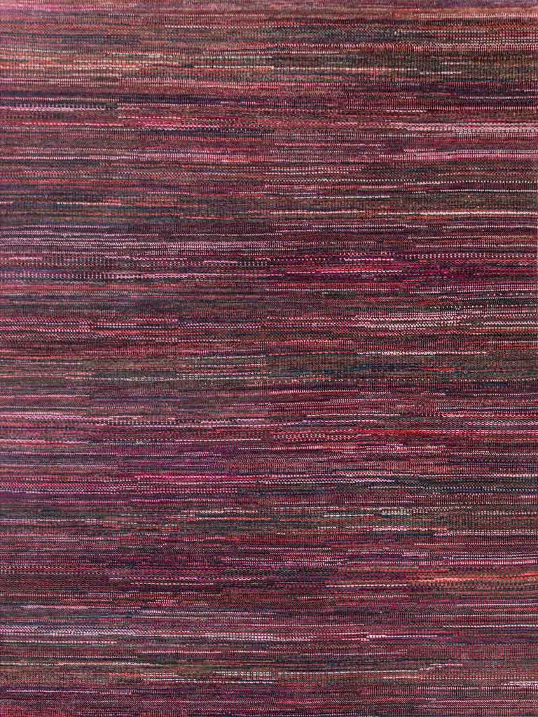 Twine Lines Pink 70% Wool & 30% Saree Silk Hand Knotted Carpet