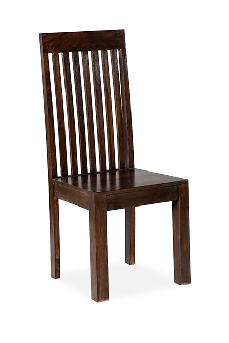 Solid Wood Cube Chair