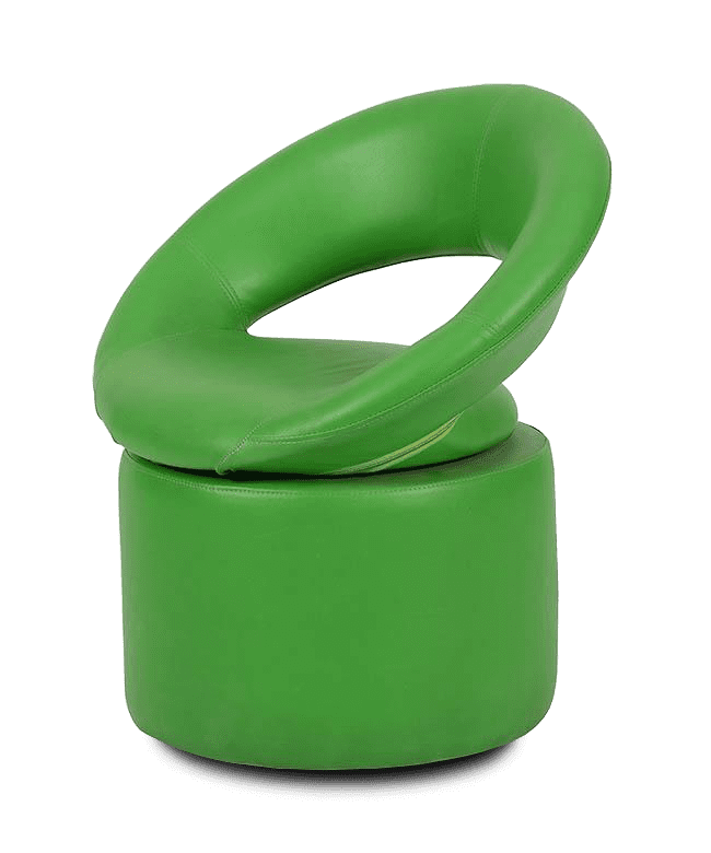 Introducing new Revolving lobby/ lounge chair fly green chair|Saraf ...