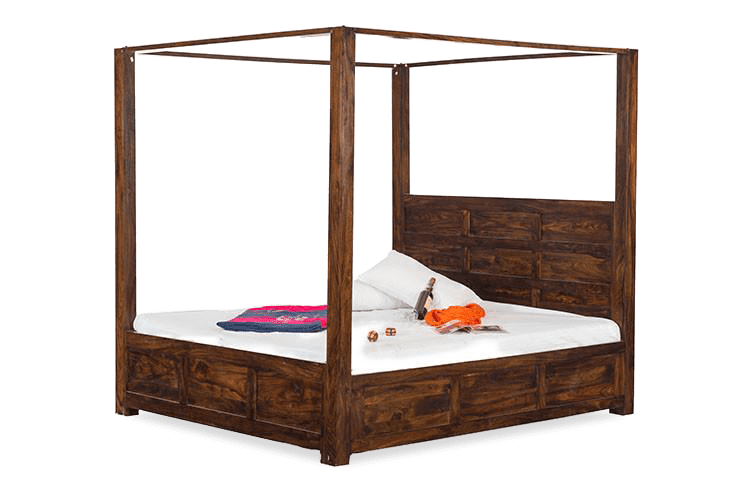 Romeo Poster Bed Solid Wood Furniture Online Buy Beds Online