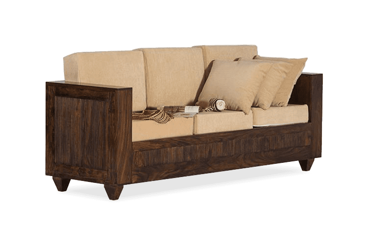 Solid Wood Maharaja Sofa 3 Seater