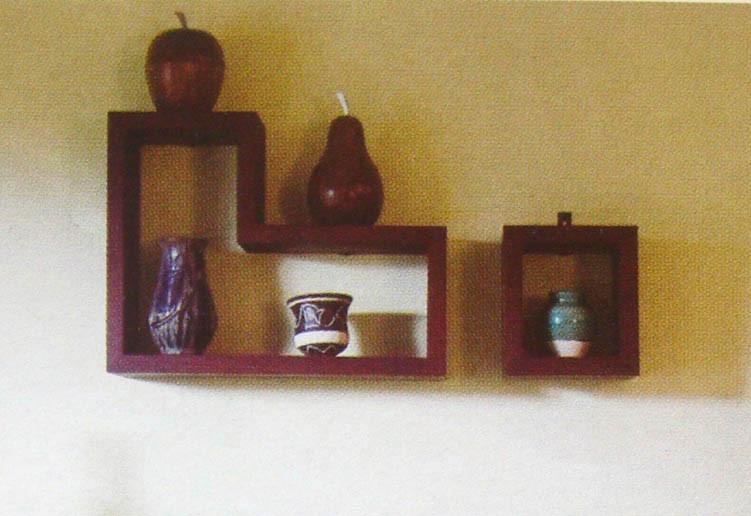 Solid Wood Wall Stand Set