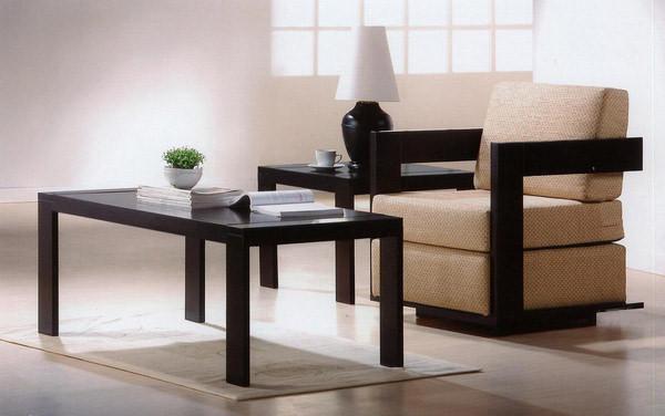 Solid Wood Cubex Sofa Set