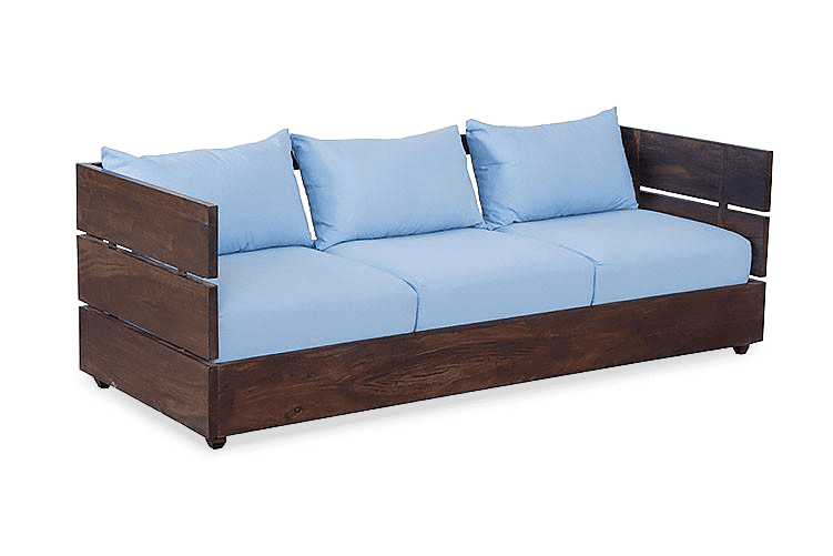 Solid Wood Voted Sofa 3 Seater