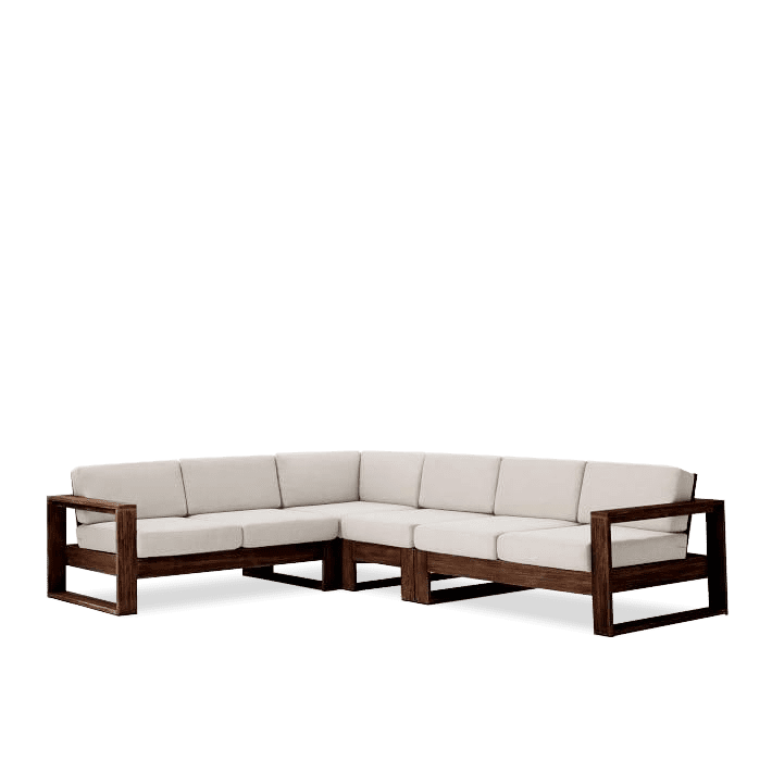 Buy Solid Wood Cube L Shape Sofa Online | New Sofa Design | Latest Sofa  Collections | Saraf Furniture