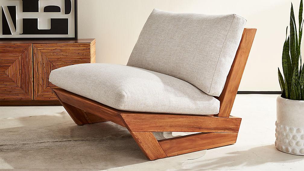 Curved Easy Chair Chi Sofa Solid Wood Furniture Online Buy