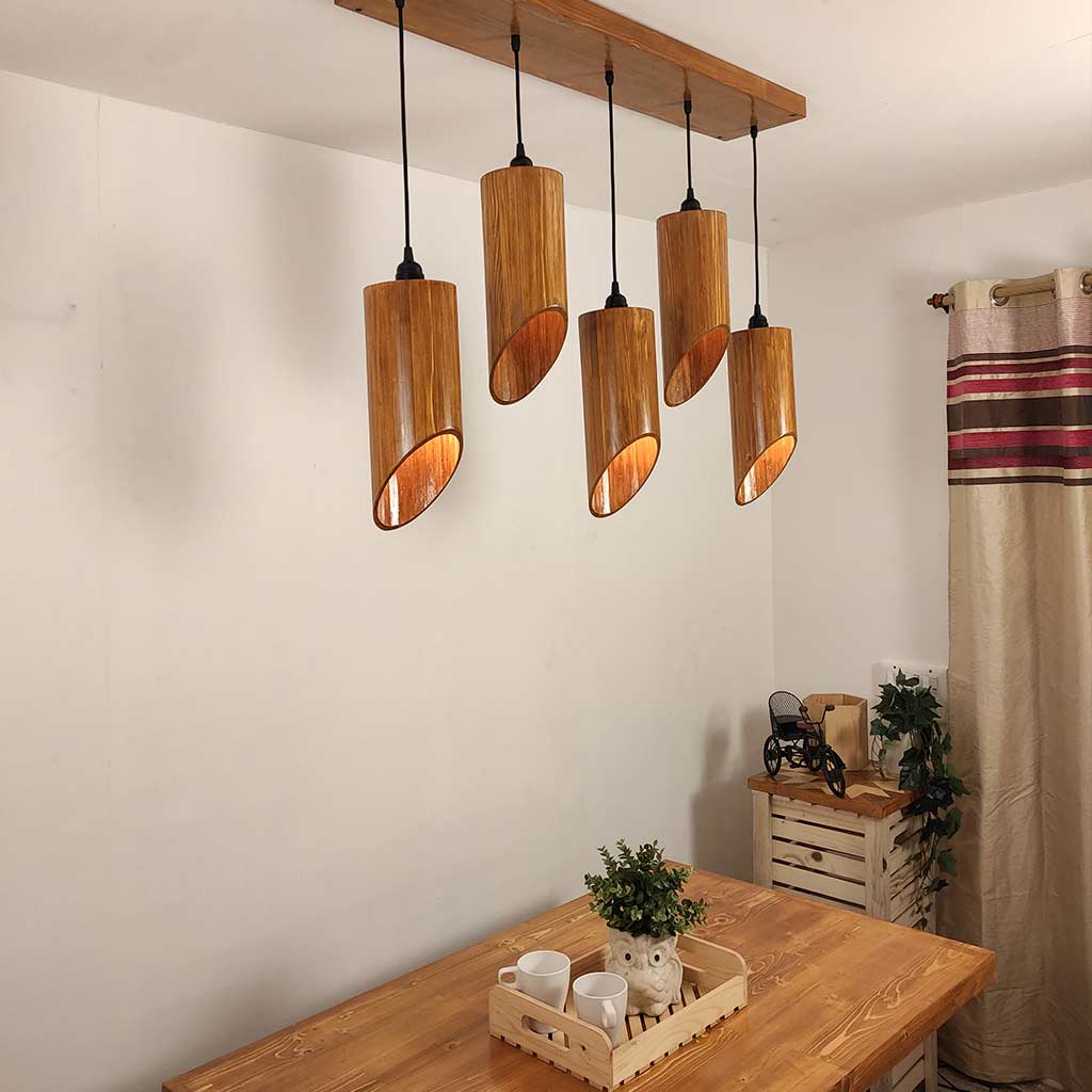 Cedar Brown 5 Series Hanging Lamp