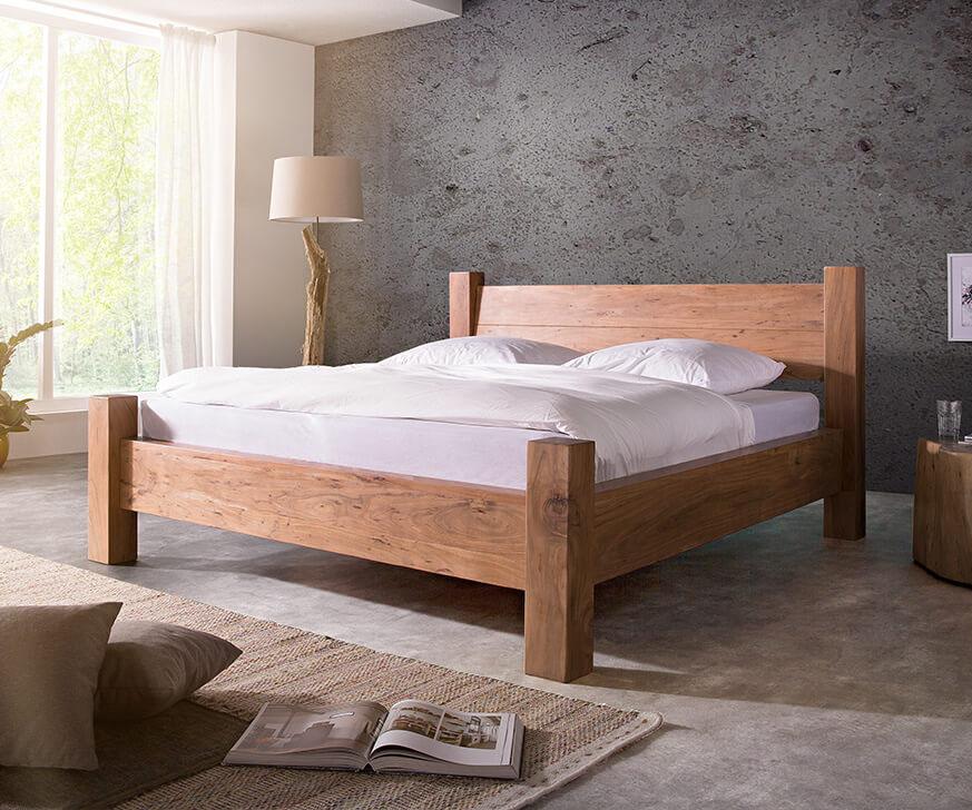 Solid Wood Hogan Bed