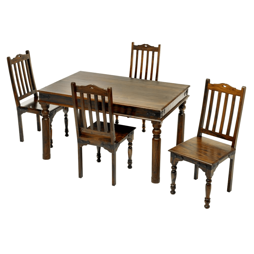 Jaipur Dining Set Solid Wood Furniture Buy Dining Table Online