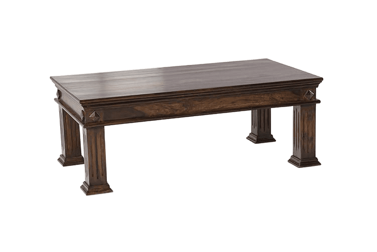 Solid Wood Maharaja Coffee Table - Buy Furniture Online India – Saraf ...
