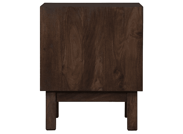 Solid Wood Rayon Bedside Table - Buy Furniture Online – Saraf Furniture