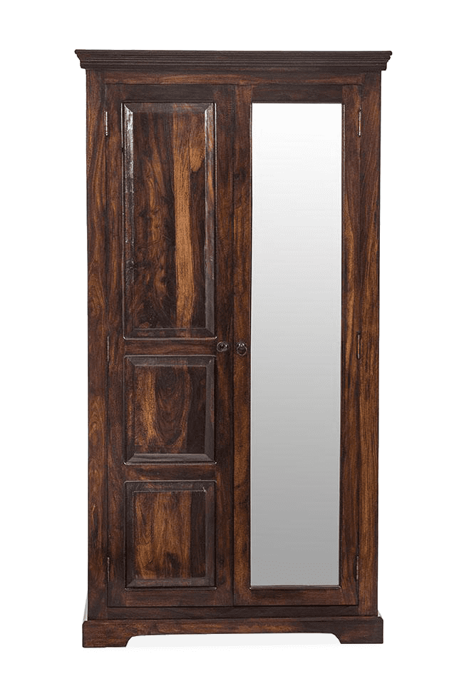 Solid Wood Jaipur Wardrobe