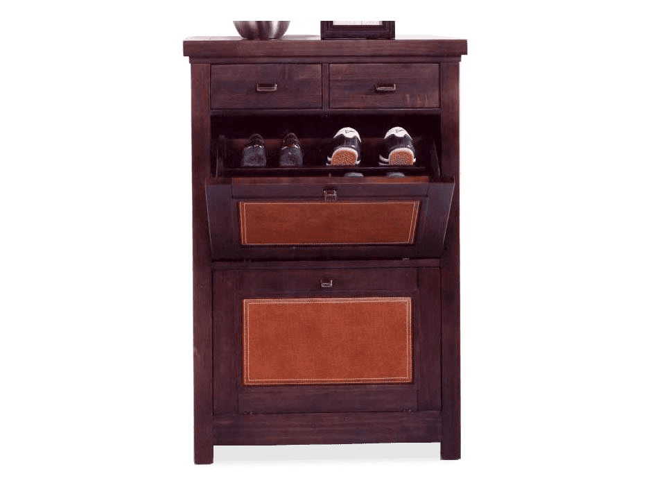 Solid Wood Cubex Shoes Rack