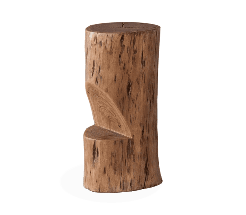 Wood log 2025 chair