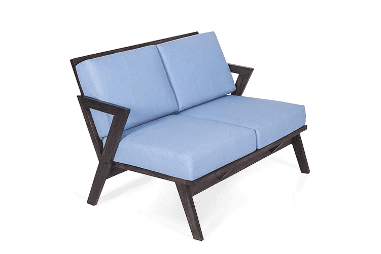 Solid Wood Buck Sofa 2 Seater